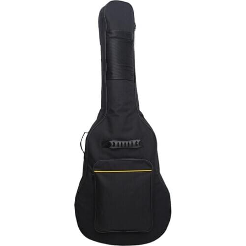 40/41 Inch Thickened Shockproof Guitar Oxford Fabric Acoustic Guitar Bag Case Waterproof Backpack Guitar Carry Case