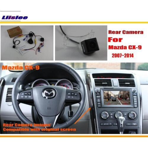 Car Rear View Camera Reverse Camera Sets For Mazda CX-9 CX9 CX 9 2007-2014 RCA CAM Original Screen Compatible Connect