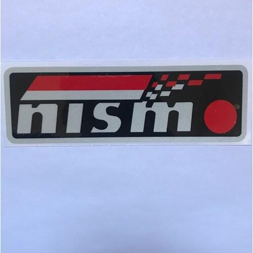 PVC Car Styling nismo Emblem Sticker For Nissan Tiida Teana Skyline Juke Sunny X-Trail Almera Qashqai Sticker Car Accessories