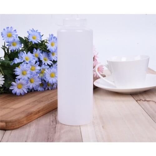 BBQ Ketchup Sauce Dispenser Bottles Olive Oil Dispensing Bottle Mayonnaise Squeeze Jar with Cap Safe Tools