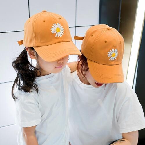 Doitbest Parent-child Caps Spring Children Baseball Cap Boy Girls Embroidery Letters Snapback Adjustable Kid Hip Hop Hat Sun Cap