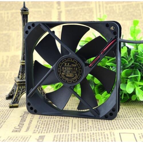 FOR Yate Loon 120*120*25MM 12CM/cm 12V ultra-quiet power supply fan D12SM-12