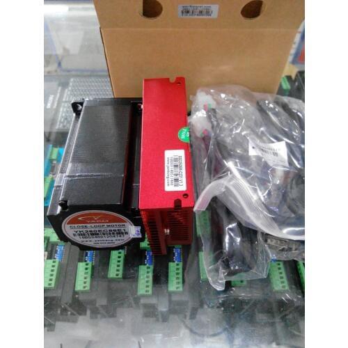 NEMA24 2phase 60mm closed loop stepper motor 2.0Nm(286oz-in) YK260EC65E1 shaft diameter 8mm with driver SSD2505M-C231