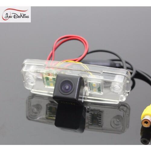 JanDeNing HD CCD Car Rear View Parking/Backup Reverse Camera/ License Plate Light OEM For Subaru Outback Sport Sedan 4D2009-2014