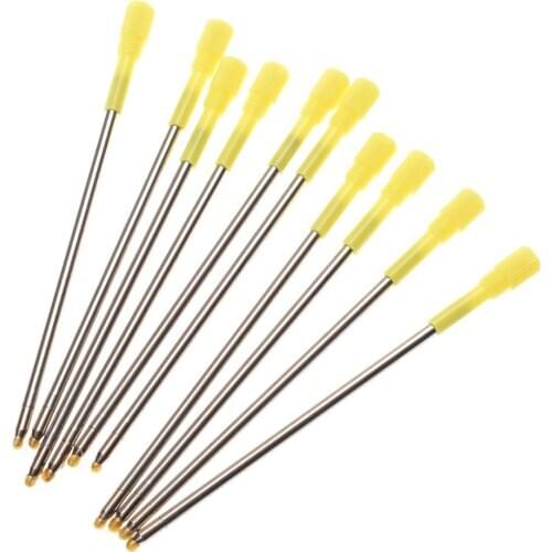 JESJELIU 10pcs/lot ink pen refills for swarovski crystal element rhinestone diamond pen