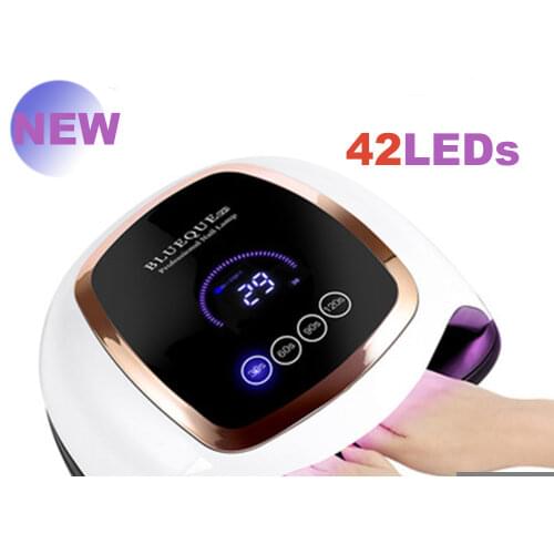 Hot Sale Gel UV LED Nail Lamp ,168W 40LEDS Lamp for Nails, Nail Dryer with Smart Sensor and LCD Touch Screen,Nail UV Machine