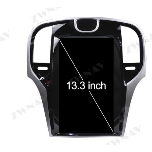 Tesla screen Android multimedia Player For Chrysler 300C 2013-2019 GPS Navigation Audio Stereo Radio Cassette Recorder Head Unit