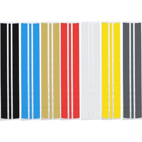 Car Hood Scratch-proof Stickers Engine Cover Styling Reflective Decal Stripe Vinyl DIY Decoration PVC