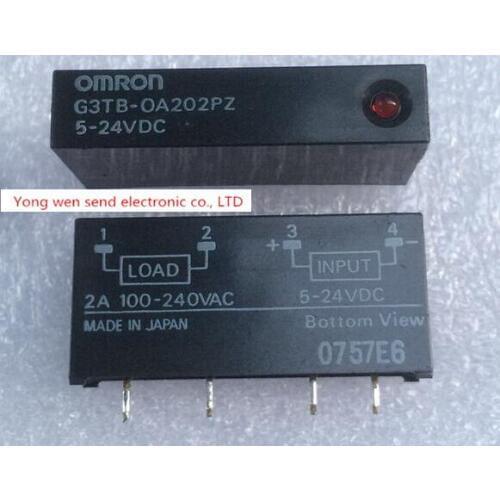 NEW relay G3TB-OA202PZ-5-24VDC G3TB-OA202PZ 5-24VDC G3TBOA202PZ524VDC G3TBOA202PZ 5-24VDC DIP4 2pcs/lot