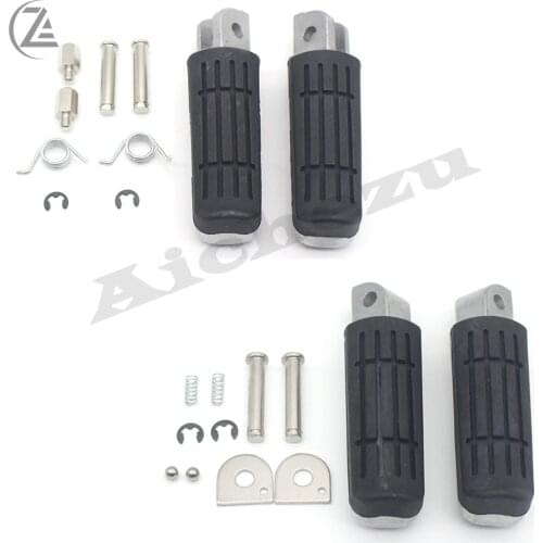 ACZ R6 R1 Motorcycle Rear Passenger Footrests Footpegs Foot Pegs Bracket For YAMAHA FZ6R FZR 600 TDM 900 FJR1300 BT 1100 Series