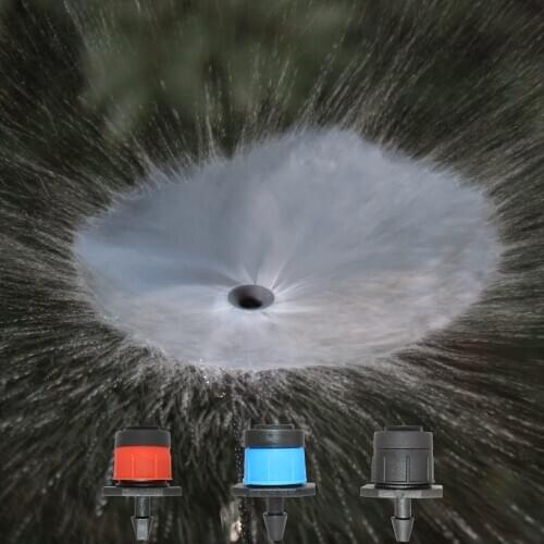 RBCFHl 30M Garden Automatic Micro Drip Irriation Watering System Kit 4/7'' Hose & Adjustable Nozzle Mistering Dripper Kit