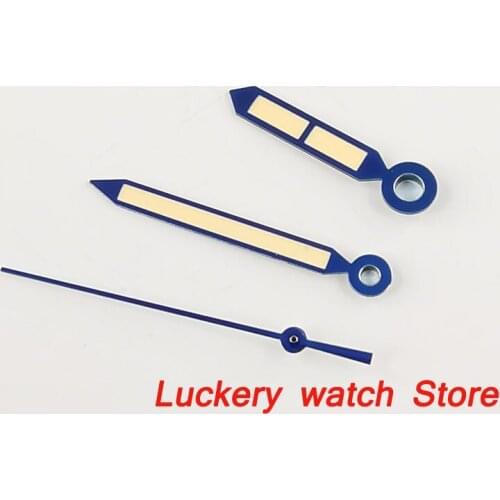Parnis blue watch hand fit for DG2813 3804 Miyota 8215 821A Automatic Movement-Z12