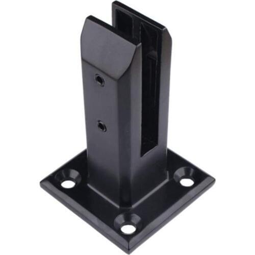 304 Stainless Steel Clamp,Glass Panel Pool Fence Staircase Bracket Spigot Balustrade Floor Deck Mount Support Clamp quare