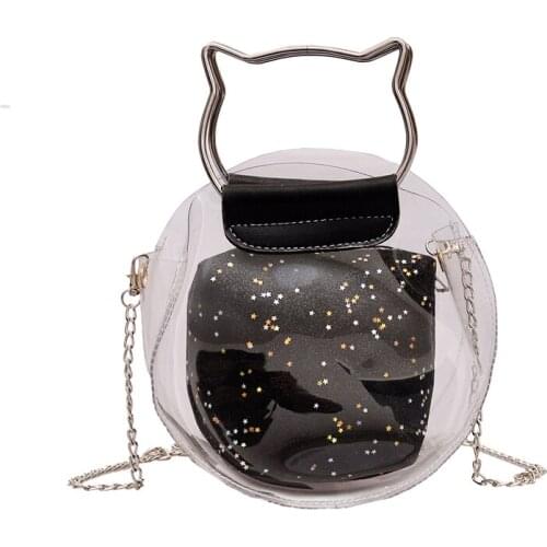 Women Clear Plastic Shoulder Bags Envelope Crossbody Messenger Handbag PVC Purse Bag Cross Body Messenger Bags Leather Handbag