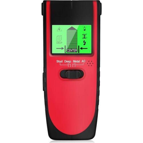 Stud Finder 4 In 1 Multifunctional Wall Scanner Professional Wall Center Sensor Detector For Studs Metal Wood Live AC Wire
