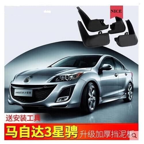 Auto Front Rear Mud Flaps 4pcs for Mazda 6 2008-2014 2015-2017 Mudguards special car fender Mud Flaps Mudflaps