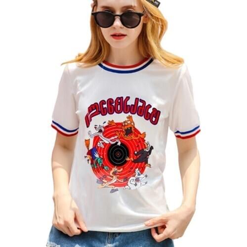 Женские футболки с коротким рукавом HVMODLZV China At AliExpress