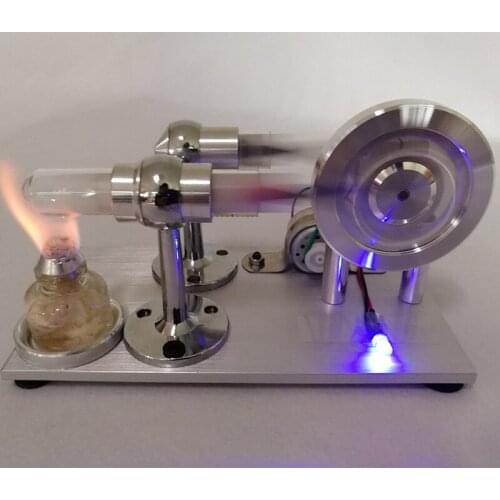 Stirling Engine Model External Combustion Engine Micro Generator Birthday Gift Engine Steam Engine Mini Engine Ornaments