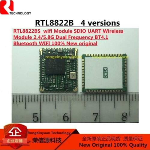 1pcs RTL8822BS RTL8822 wifi Module SDIO UART Wireless Module 2.4/5.8G Dual Frequency BT4.1 Bluetooth WIFI 100% New original