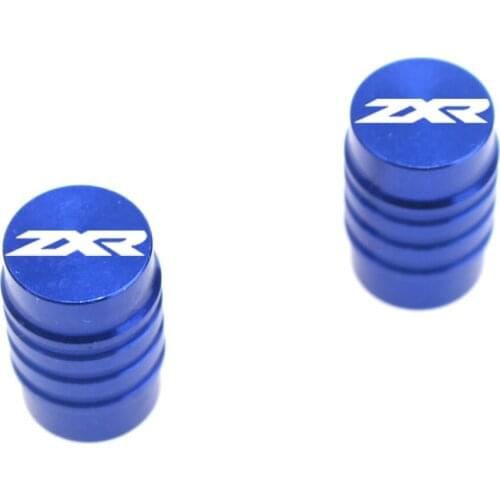 Motorcycle CNC Aluminum Accessorie Wheel Tire Valve Stem Caps CNC Airtight Covers For Kawasaki ZXR ZXR400 ZXR750