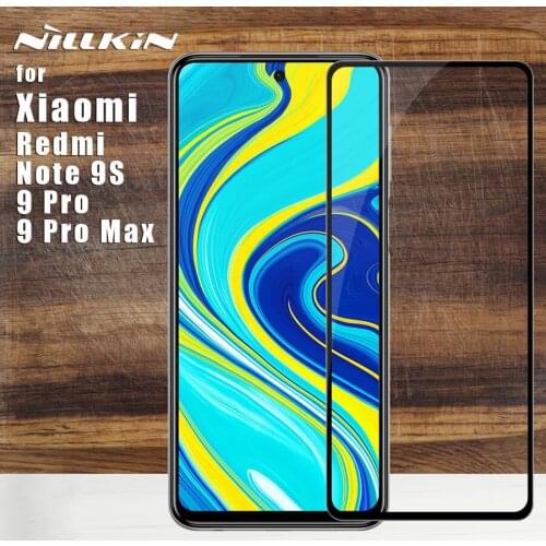 NILLKIN For Xiaomi Redmi Note 9 Pro Glass Screen Protector 9H Pro Xd CP Plus Pro Max Tempered Glass For Redmi Note 9s 9 Pro Max