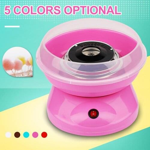 New Electric DIY Sweet Cotton Candy Maker Mini Portable Cotton Sugar Fairy Floss Marshmallow Machine Kids Gifts 110V 220V EU US