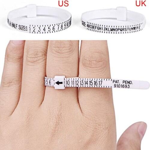Newly Ring Rulers Fingers Size Measurement Tool Finger Circumference Screening Tool