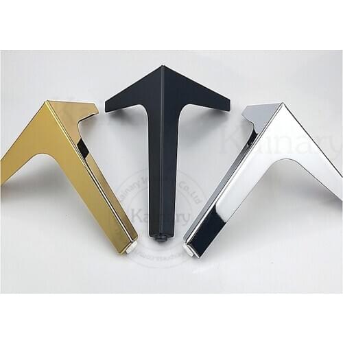 4pcs cabinet foot metal beg leg, silver color cabinet leg, 10cm/13cm/15cm/17cm furniture hardware