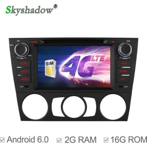 C500 4G SIM LTE Android 6.0 Quad Core Car DVD For BMW 3 Series E90 E91 E92 E93 GPS Map Wifi Bluetooth RDS Radio 2GB RAM 16GB ROM