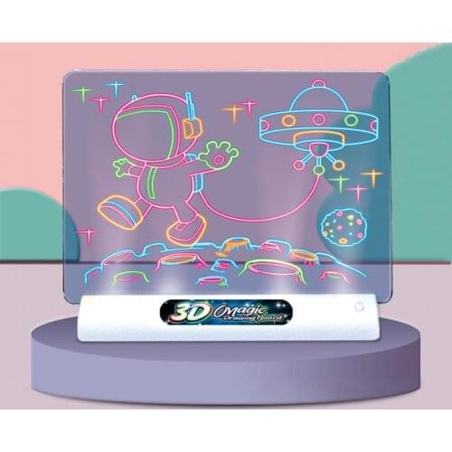 Writing Tablet Erasable Protect Eyesight Acrylic Family School Writing Tablet for Kids