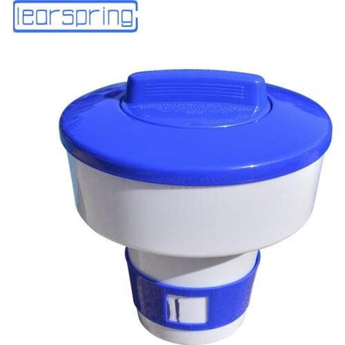 Swimming Pool Floating Medicine Box Pool Dispenser Floating Pills Disinfecting Automatic Accessories Afloat Disinfect Pill Case
