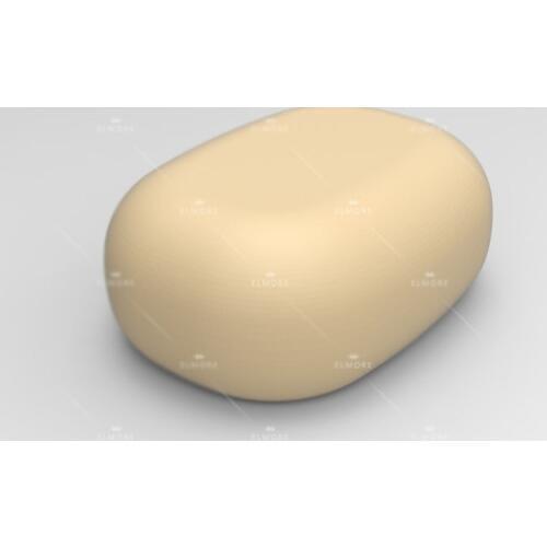 Single cavty oval rounded rectangle Silicone molds soap mold silica gel die oval Aroma stone moulds candle mould