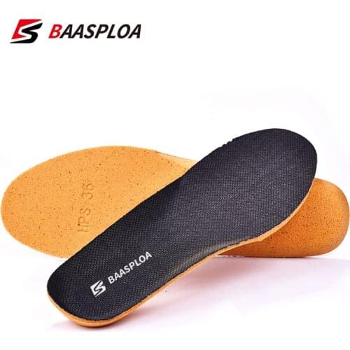 Baasploa Brand New Graphene Deodorant Sneaker Insoles Lightweight Breathable Insert Suction Perspiration Insole Casual