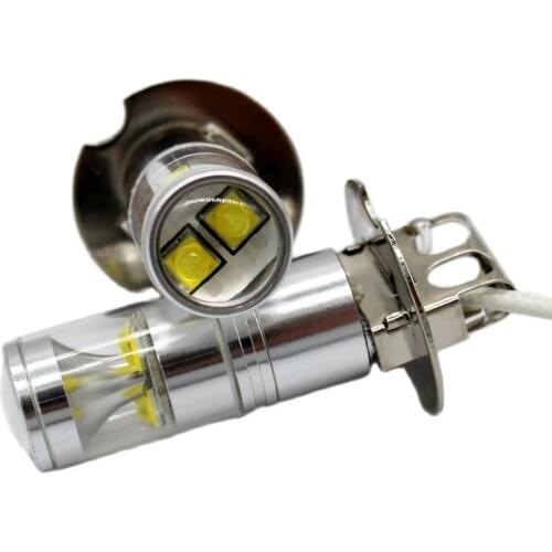 2pcs LED Car Lights 880 881 H27 H3 T15 T10 H1 LED fog lights Lamps 12V 6000K for Automotivo motorcycle