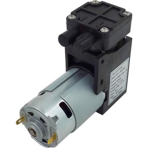 25W 60kpa 6v 9v 12v 24v small dc vacuum pump mini Air Pump Air Compressor 20L/min