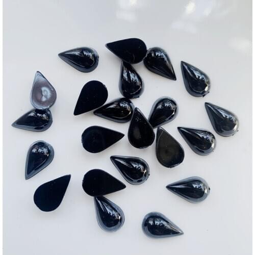 8*12mm Jelly candy color Drops water shape Acryl crystals rhinestone for garment shoes bags handicraft diy trim 100PCS-HR12