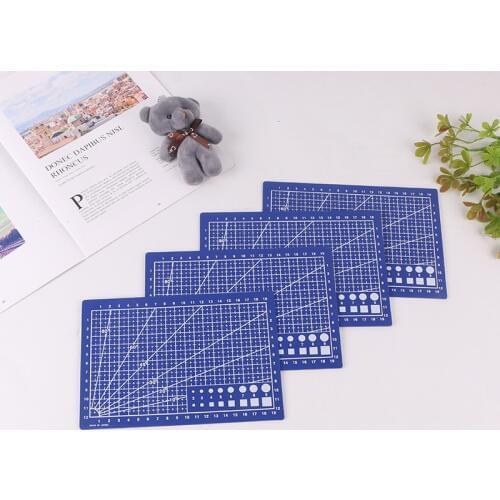 A5 cutting base plate PVC double-sided cutting plate scale plate office stationery