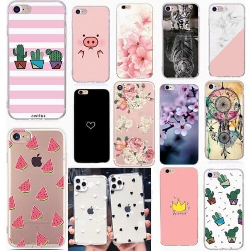 Case For Iphone 6 S phone accessories silicon soft colorful luxury For Iphone 7 Iphone6 6s 8 Plus 8Plus X XS 10 Shell Capa Case