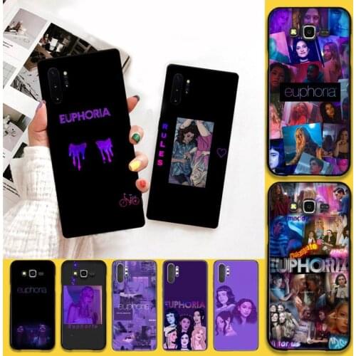 American TV Series Euphoria Phone Case For Samsung Galaxy Note20 ultra 7 8 9 10 Plus lite M51 M21 M30S