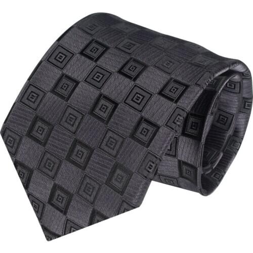 Business Mens Tie 2021 Brand New Retro Plaid 8CM Wide Neck Tie Fashion Formal Dress Suit Necktie Party Work Gift Box