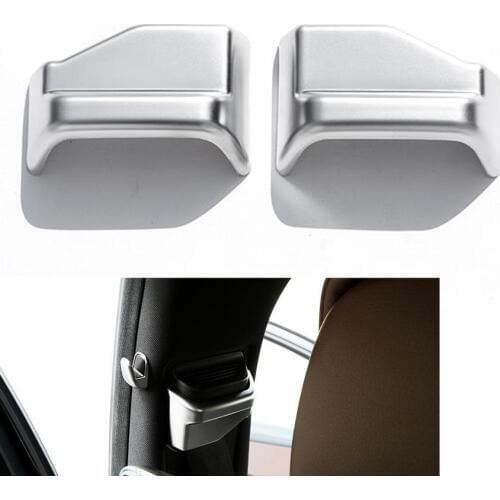 For Mercedes Benz Class E S GLS 2014-2016 Auto Car Safety Seat Belt Decoration Cover Cap Trim Styling Car-covers 2Pcs