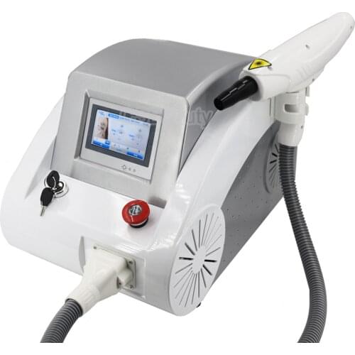 Hot selling 1064nm & 532nm Q Switched nd Yag Laser Machine For Tattoo Removal Eyebrow Gigment Wrinkle Removal Black Doll Carbon