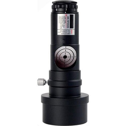 1.25inch Laser Collimator Alloy Adjustable 7-Level Red Bright Alignment for Reflector Telescope Collimation with 2inch Adapter