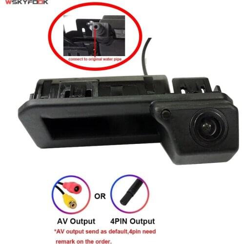 Car Trunk Handle Rear View Reverse Camera for Audi Q2 Q2L Q5L A5 Skoda karoq KODIAQ Cayenne Polo Bora Car