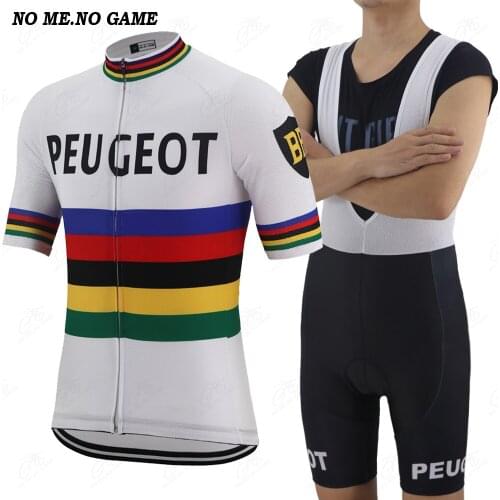 Summer classic cycling jersey sets NO ME NO GAME men cycling clothing gear road racing bicycle clothes bike shirt