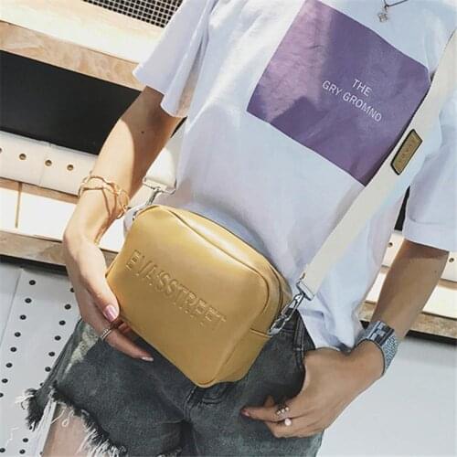 New Brand Designer Leather Women bag Ladies Shoulder Messenger Bags Handbag Letter Flap Simple Fashion Females Crossbody Bag
