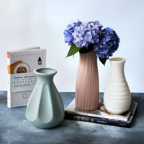 Plastic vase Nordic modern flower plastic vase