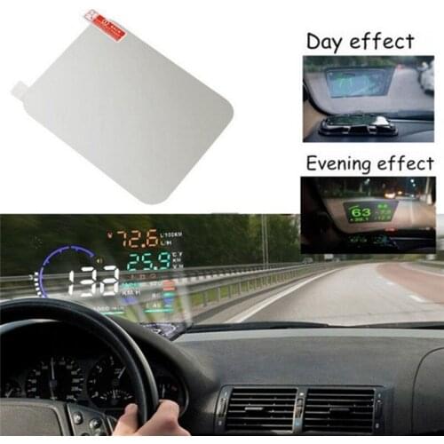 Translucent HUD Head Up Display Adsorption Film Reflective Projection Screen