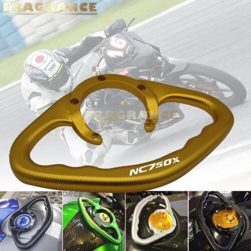 Racer motorcycle Passenger Handgrips Hand Grip Tank Grab Bar Handles Armrest For honda NC700 S NC700S z1000 2012-2013