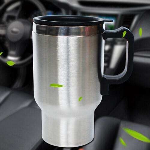 12V 500ml Car Heating Thermal Cup Bottle Thermostat Coffee Water Mug Heater